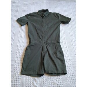 Romperjack Romper Green Size Large Mens Short Sleeve Party Summer Vacation